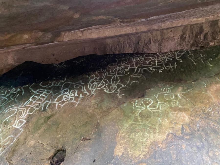 Piedra Pintada Mokan Sitio Sagrado En Tubar Atl ntico